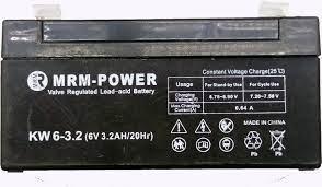 Аккумулятор MRM-POWER 6V-3.2Ah для кассовых аппаратов