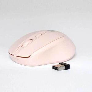 Мышь беспроводная для компьютера ZORNWEE Comfy {1600DPI, 4 кнопки, серия конфетных расцветок} (Нежно-розовый)