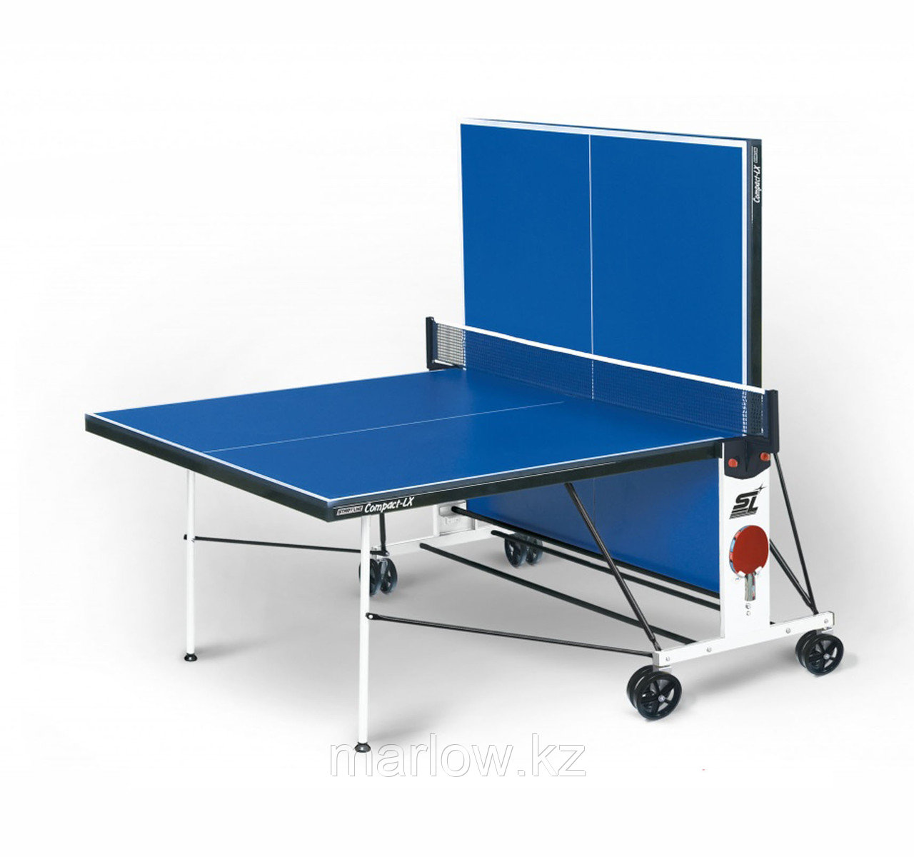 Теннисный стол Start line СOMPACT LX с сеткой Outdoor Blue - фото 2 - id-p110749967