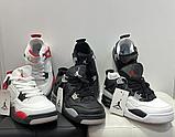 Подростковые кроссовки Nike Jordan 4 Весна, фото 2