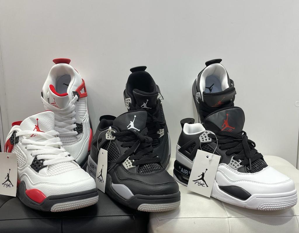Подростковые кроссовки Nike Jordan 4 Весна - фото 2 - id-p110784774