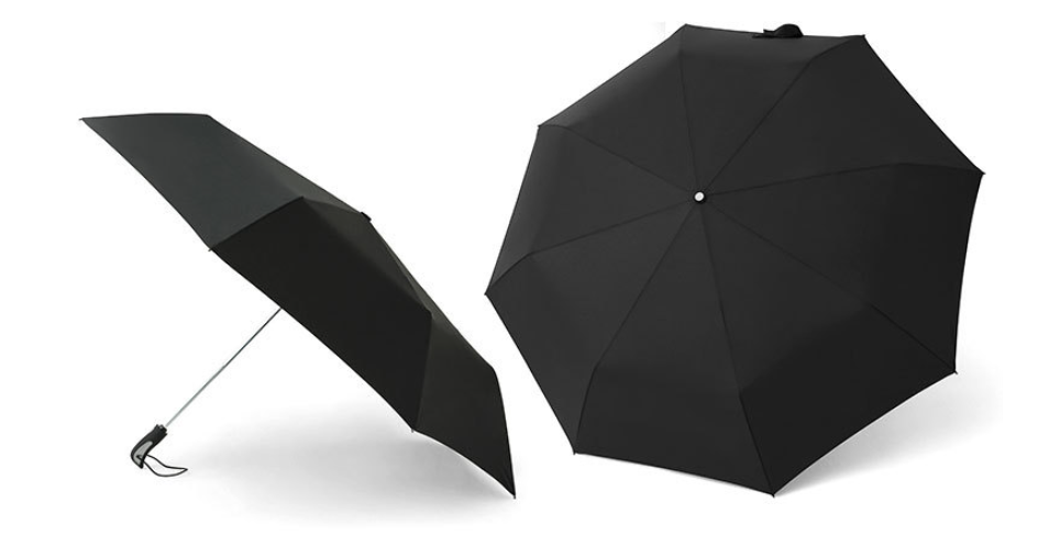 Складной зонт PARACHASE (Черный) - фото 3 - id-p110786630