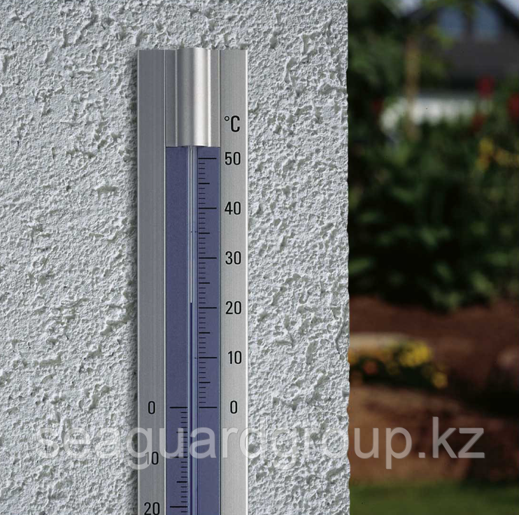 Термометр из алюминия комнатно-наружный - фото 2 - id-p110786766
