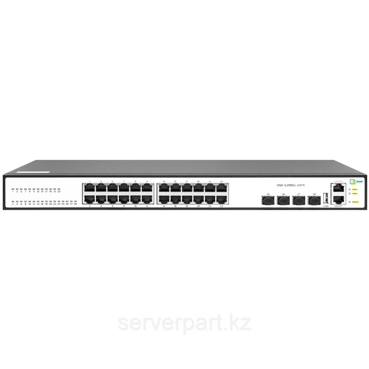 Управляемый коммутатор уровня 3 SNR-S2995G-24TX, 24 порта 10/100 ...