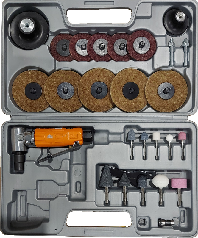 Шлифмашина угловая цанговая пневматическая AIRPRO SA5105KM