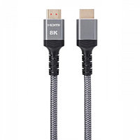 VCOM Кабель HDMI 19M/M ver. 2.1 8KX60Hz iOpen 1m Gray кабель интерфейсный (ACG859A-1.0)