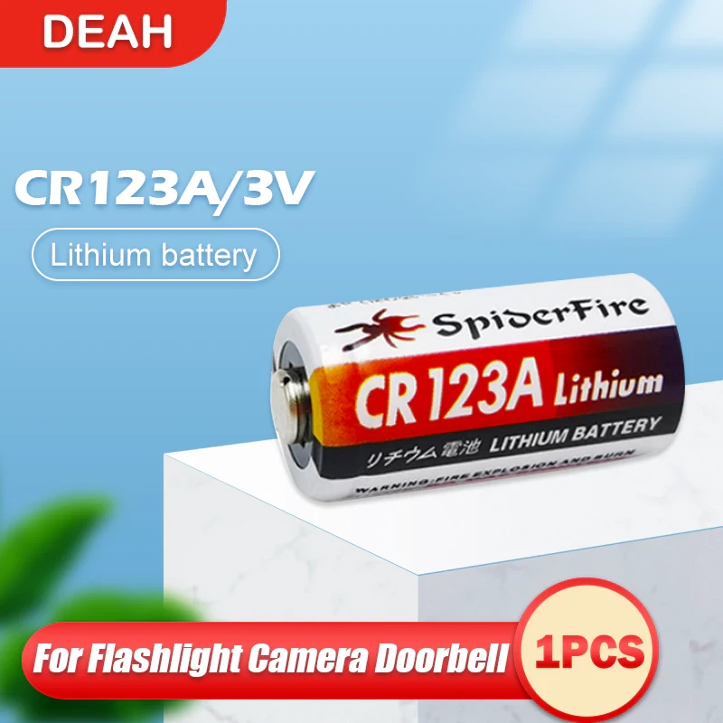 Батарейка SpiderFire 123A  3v