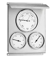 Метеостанция уличная аналоговая из нержавеющей стали