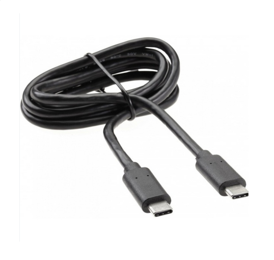 Кабель USB-C & USB-C, для ноутбука, смартфона, планшета, длина 2 m, черный