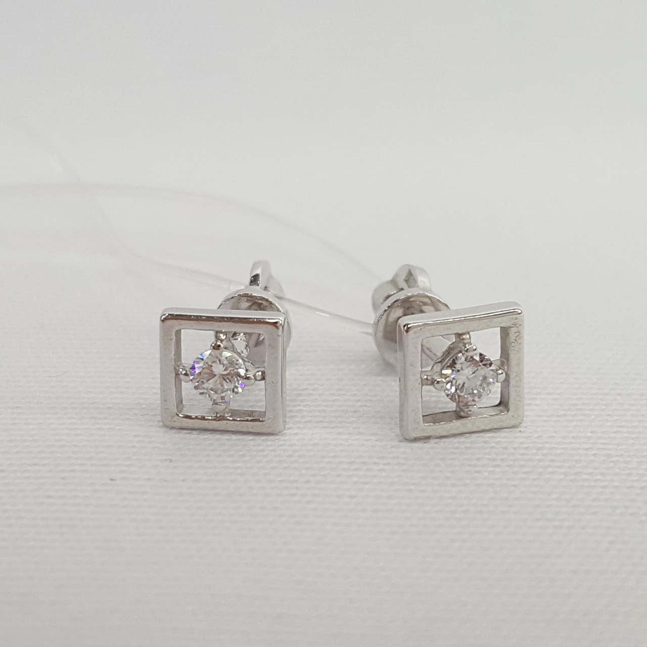 Серьги из серебра Вознесенский 12-1149, фото 1