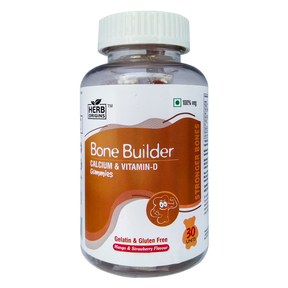 Кальций и Витамин Д для укрепления костей (Bone Builder AYUSRI), 30 шт