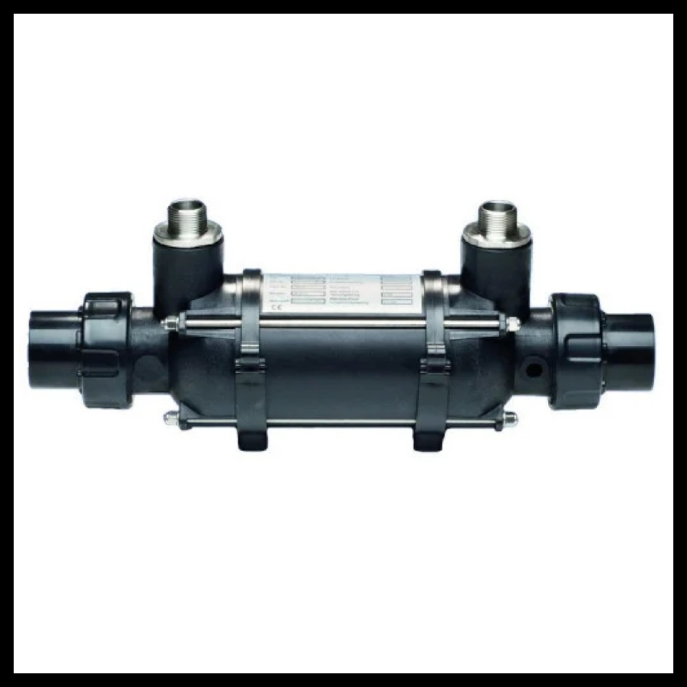 Теплообменник для бассейна Max Dapra D-KWT-Ti 45 (спиральный, 46 кВт, спиралевидные трубки из сплава титана)