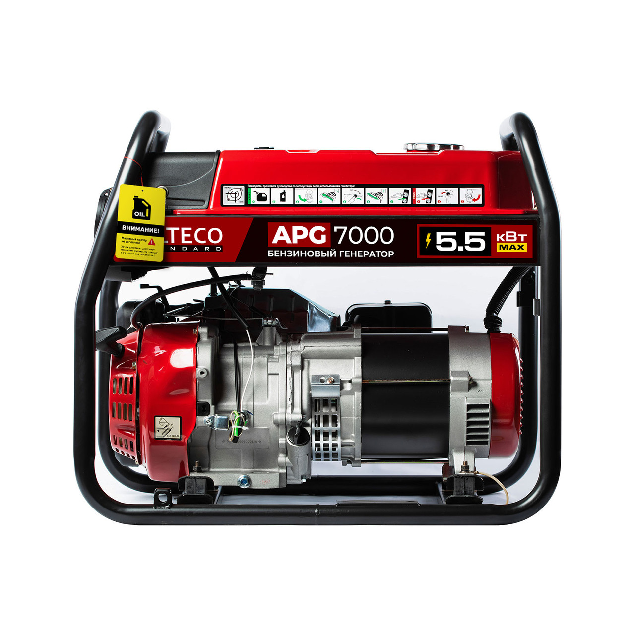 Бензиновый генератор ALTECO APG-7000 (N) / 5кВт / 220В - фото 2 - id-p110793744