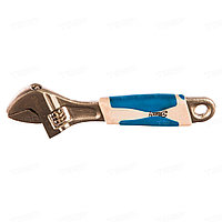 Ключ разводной двухкомпонентная рукоятка Hardax 200мм 43-1-320