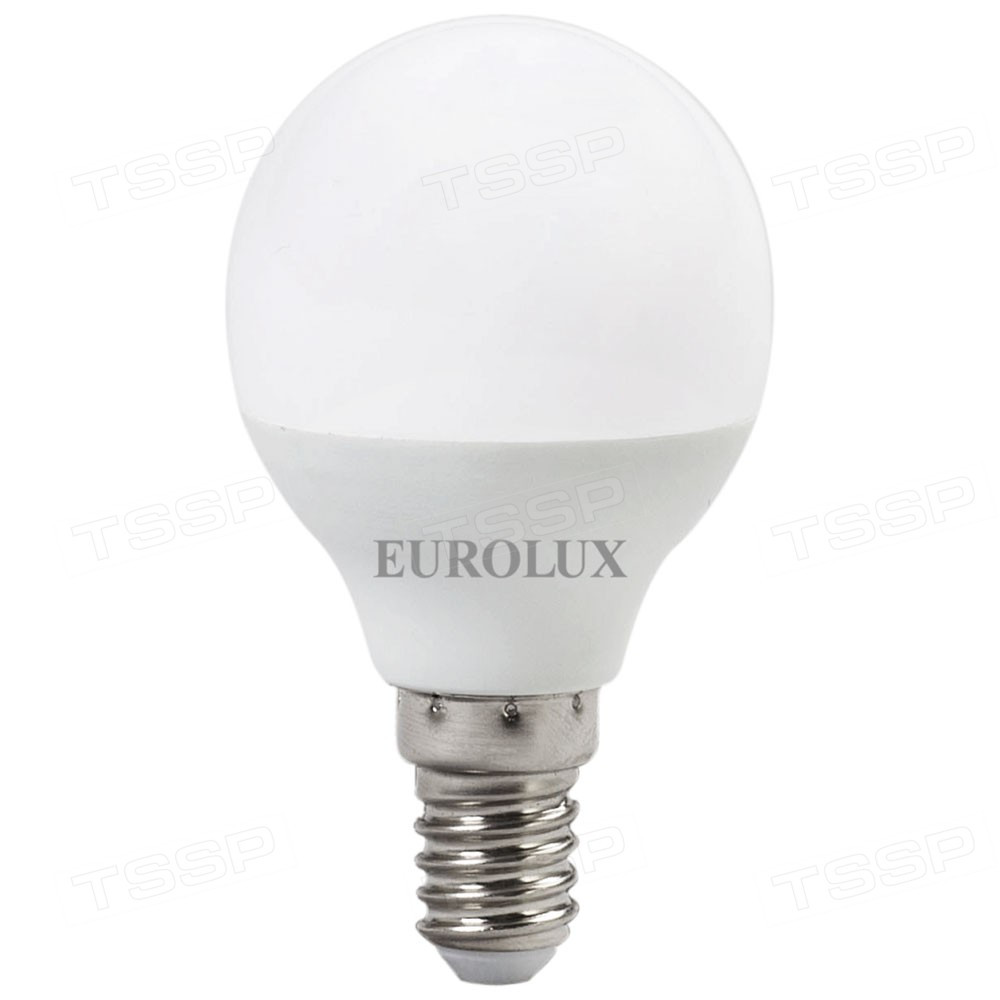 Лампа светодиодная Eurolux LL-E-G45-7W-230-4K-E14 76/2/6 - фото 1 - id-p110798033