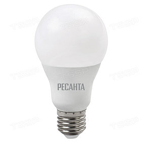 Лампа светодиодная Ресанта LL-R-A65-15W-230-4K-E27 76/1/20