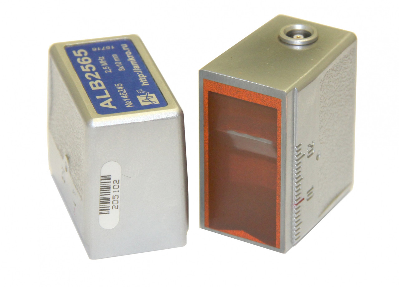 ALB2560 - преобразователь ультразвуковой 2,5МГц с углом ввода 60 градусов