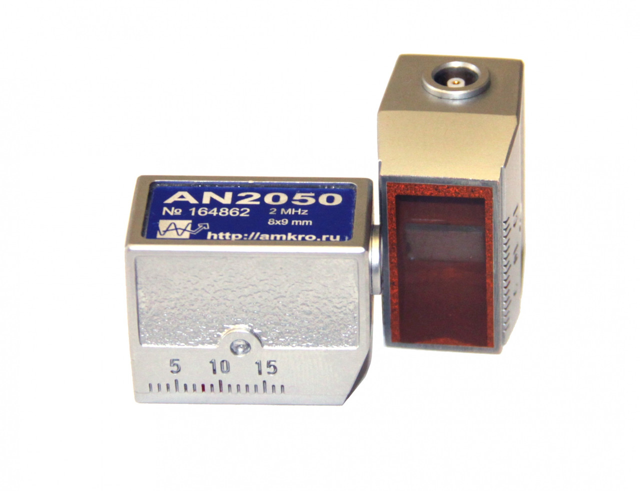 AN2075 - преобразователь ультразвуковой 2,0МГц с углом ввода 75 градусов