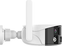 Широкоугольная Wifi Камера видеонаблюдения Icsee Q38 4Мп