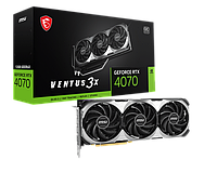 MSI Видеокарта MSI GeForce RTX 4070 VENTUS 3X E OC 12G (RTX 4070 VENTUS 3X E 12G OC)