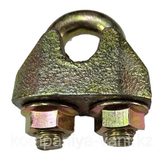 Зажим канатный ДИН 1142 усиленные д.13мм, фото 1