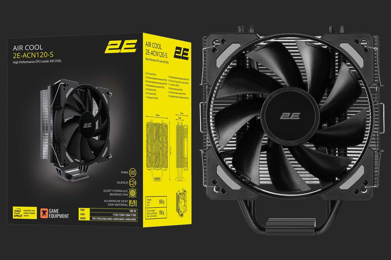 Процессорный кулер 2E GAMING AIR COOL (ACN120-S)