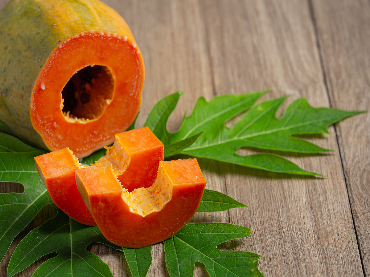 Сушеные дольки папайи без сахара сухофрукты 100 гр - фото 2 - id-p110806078
