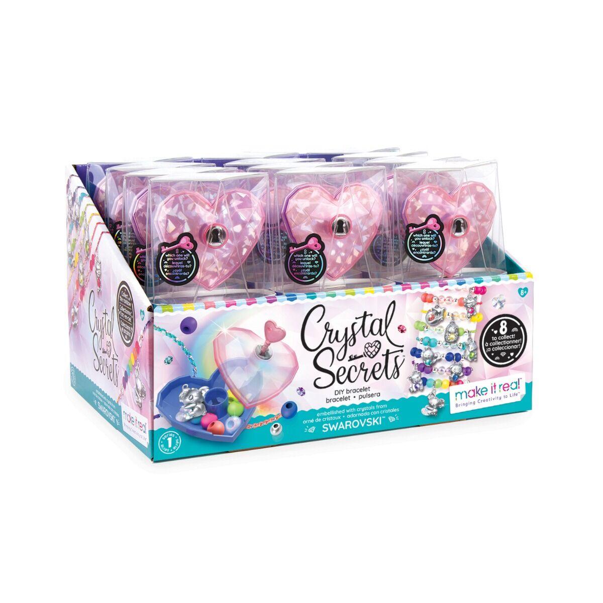 Набор для творчества Make it Real Crystal Secrets Triple Treasure Pack