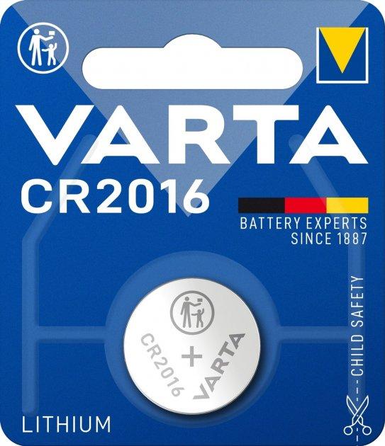Батарейка Lithium CR2016 3V-85mAh (1 шт) - фото 1 - id-p110806828