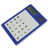 Калькулятор "Touch Panel", синий, белый, , 11506