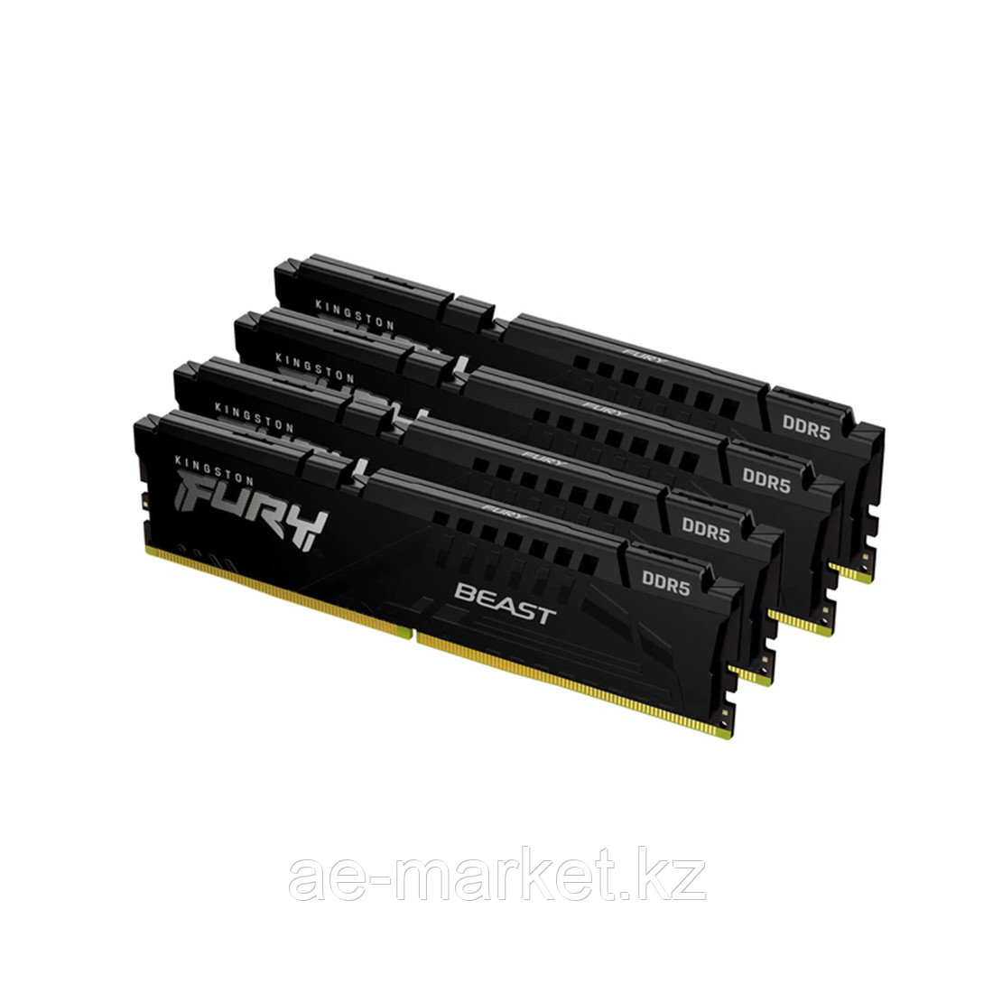 Комплект модулей памяти Kingston FURY Beast KF560C40BBK4-64 DDR5 64GB (Kit 4x16GB) 6000MHz
