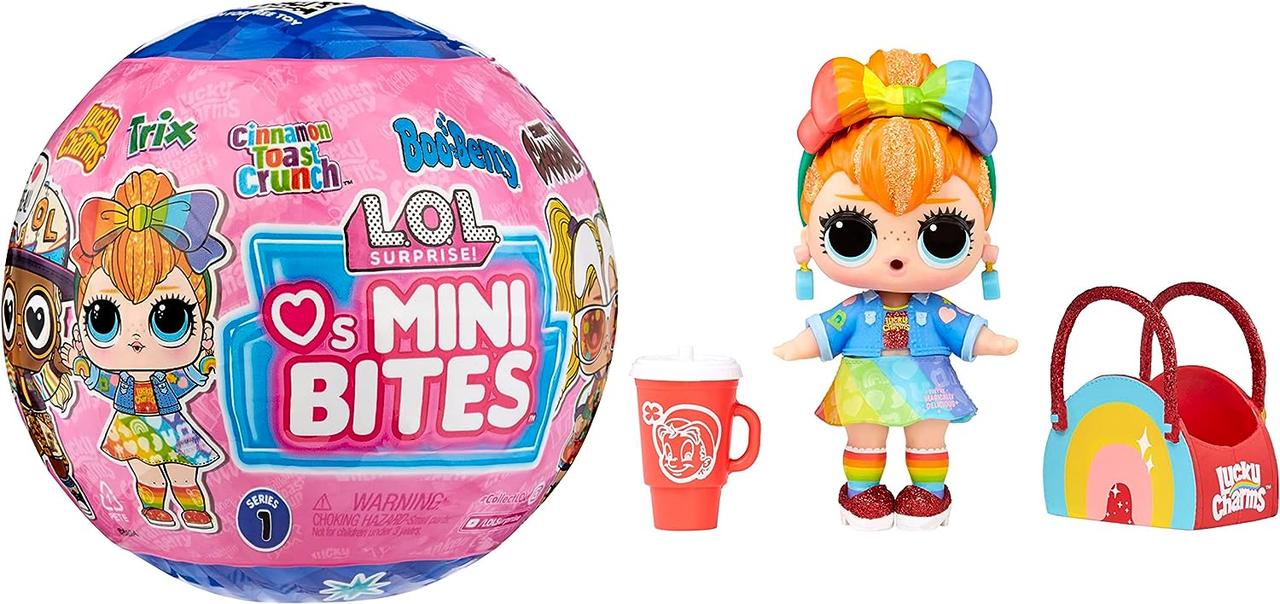 Куклы LOL Surprise Loves Mini Bites Cereal с 7 сюрпризами