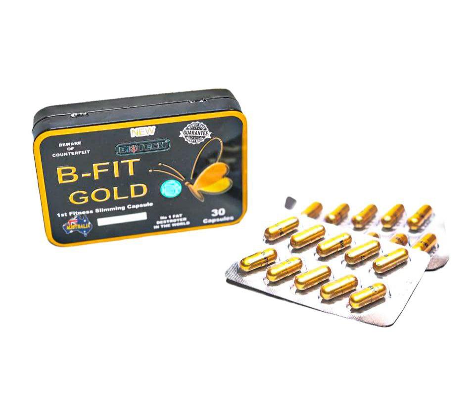 B-FIT GOLD ( Бифит Голд ) капсулы для похудения 30 капсул - фото 1 - id-p108564623