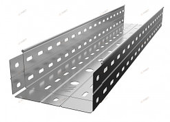 Лоток перфорированный 500х80х3000 1мм