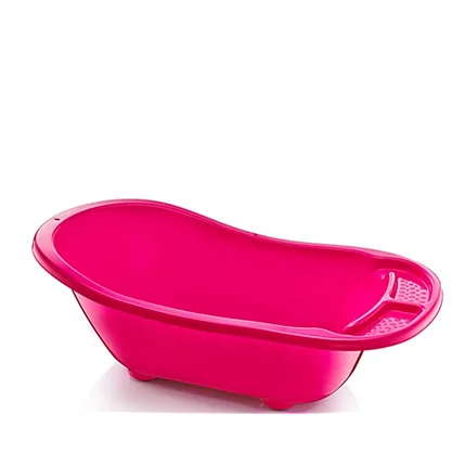 Ванночка детская с водостоком 55 л розовая, фото 2