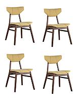 Комплект стульев Torro желтый 4 шт.