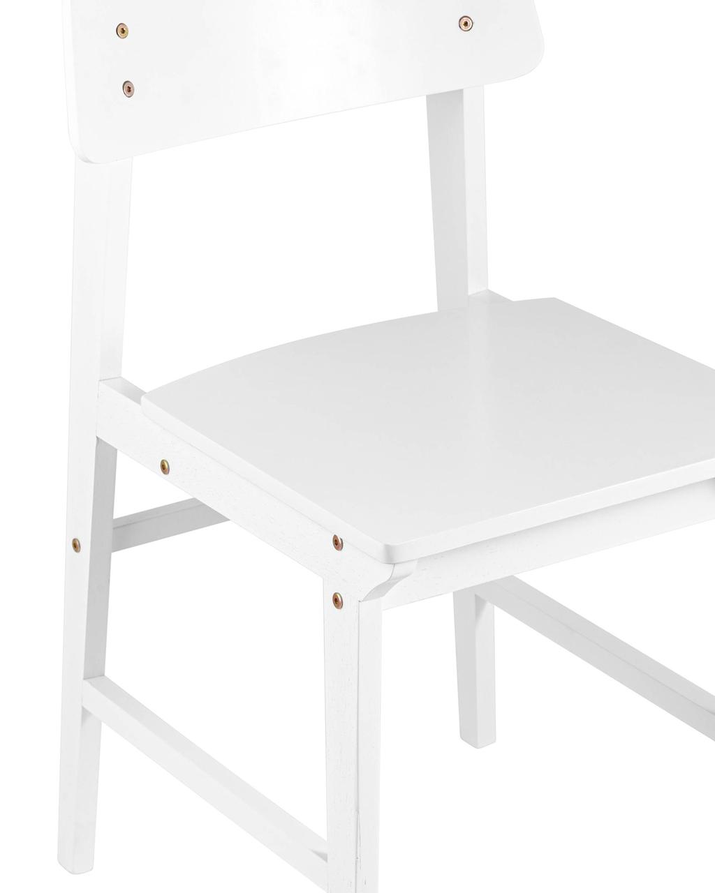 Комплект стульев Oden деревянный, цвет белый 2шт - фото 8 - id-p110810512