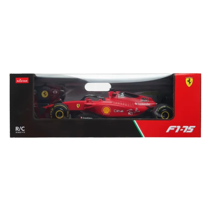 Машина Rastar РУ 1:12 Ferrari F1 75 Красная