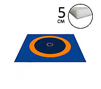 Ковер борцовский 10,6х10,6 3-цв.+5см НПЭ Нов.Станд.