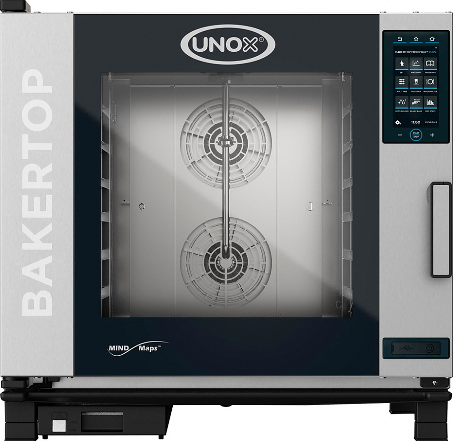 Пароконвектомат Unox XEBC-06EU-GPRM газ, фото 1