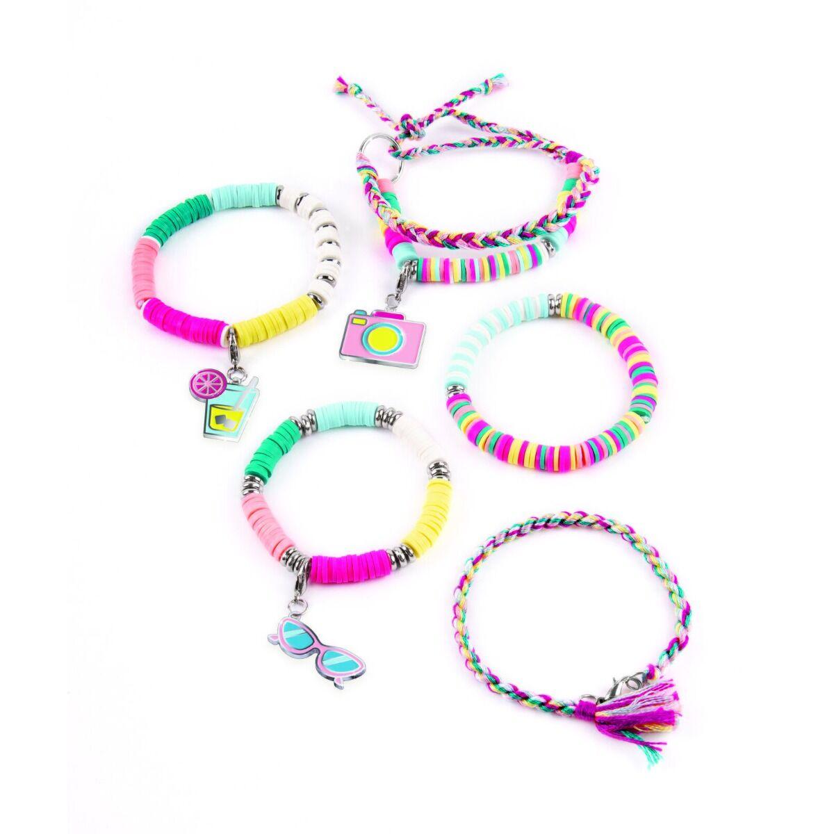 Набор для творчества Make It Real Создание браслетов Heishi Beads Kit