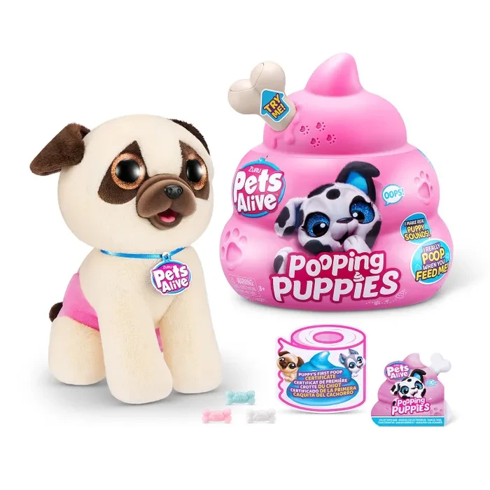 Игрушка Pets Alive Pooping Puppies Капсула Сюрприз