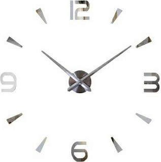 Часы кварцевые DIY CLOCK L003, пластик, акрил
