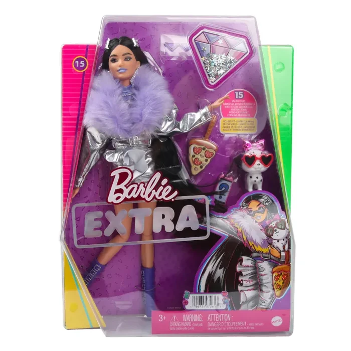 Кукла Barbie Экстра с черными волосами - фото 1 - id-p110812284
