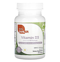 Zahler витамин D3 улучшенная формула, 5000ме 250 мягких таблеток