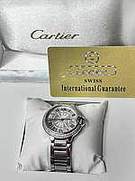 Cartier Ballon Bleu de Cartier pre-owned( круглый серебристый)