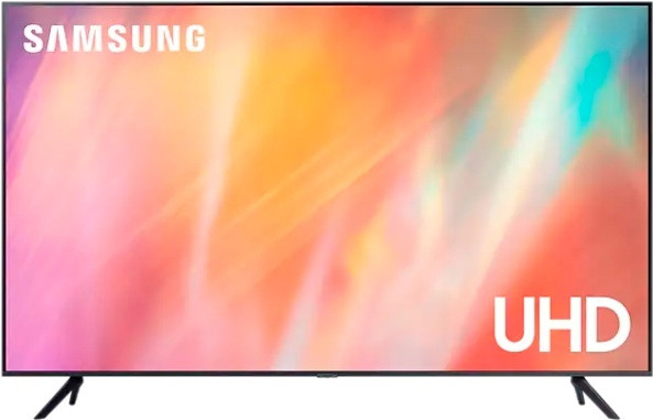 Телевизор Samsung UE65AU7100UXCE 165см черный - фото 2 - id-p110813892