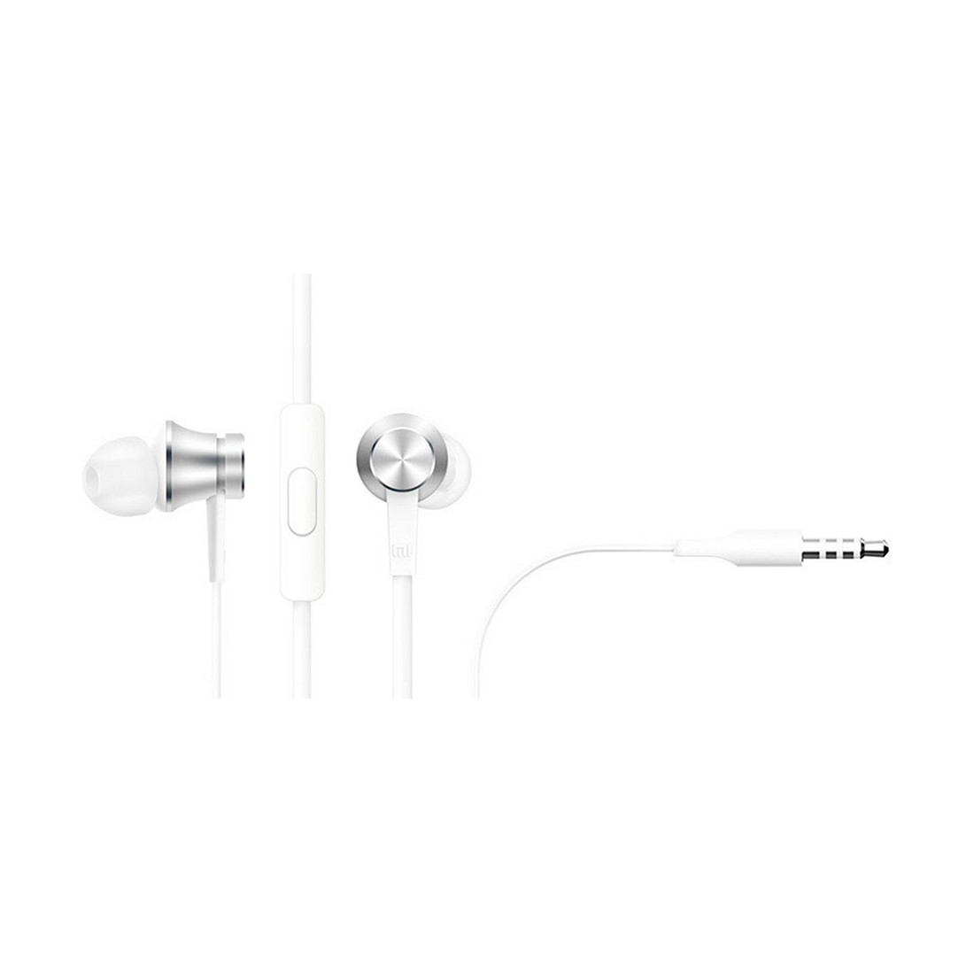 Наушники Xiaomi Mi Earphones Basic Серебристый - фото 3 - id-p110814957