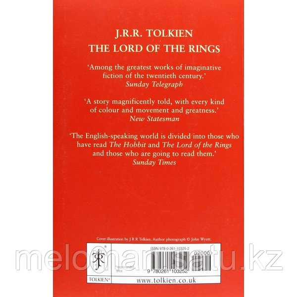 Tolkien J. R. R.: Lord of the Ring. One Volume - фото 2 - id-p110816418