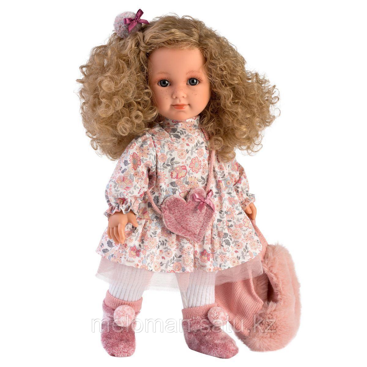 LLORENS: Кукла Елена 35см, блондинка с кудрявыми волосами. (id 110822095)
